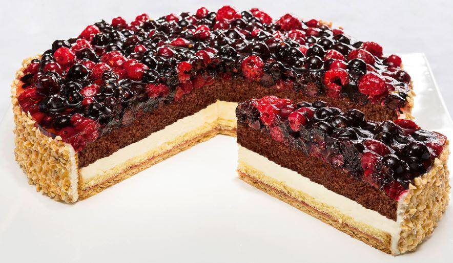 Ciasto Wild Berry Cake w/Fores Fruits, mroż.2050g/4 Pfalzgraf 240