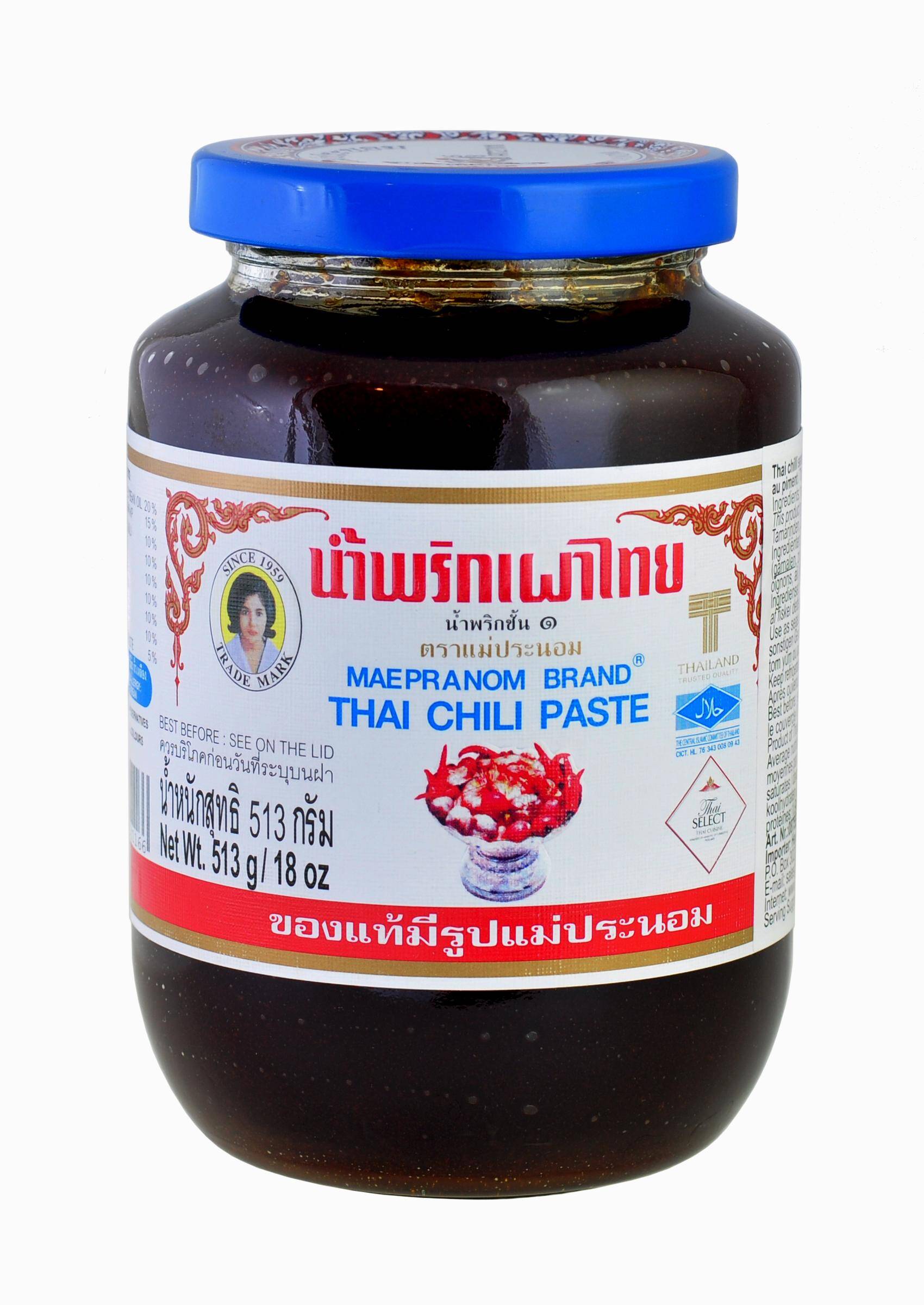 Thai Chili Paste 513g/12 Mae Pranom e (Zdjęcie 1)