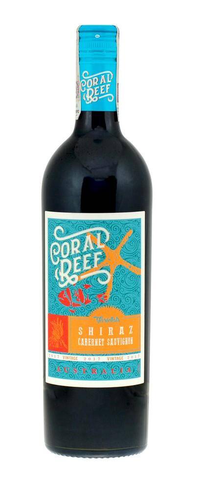 Wino Australia Coral Reef Shiraz Cabernet 13,5% CW 750ml/6 e