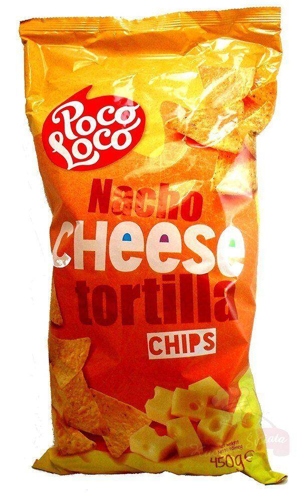 Tortilla chips ser.Nacho Cheese 450g/12 Poco Loco p