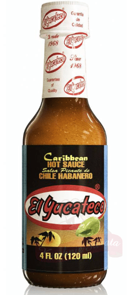 Salsa Habanero Caribbean Extra Hot 120ml/12 El Yucateco