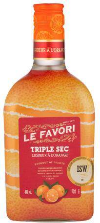 Likier orange Le Favori Triple Sec Sleeve 40% 0,7L/6