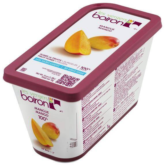 Mus mango 100% (19°Bx) mroż.1kg/6 Boiron e