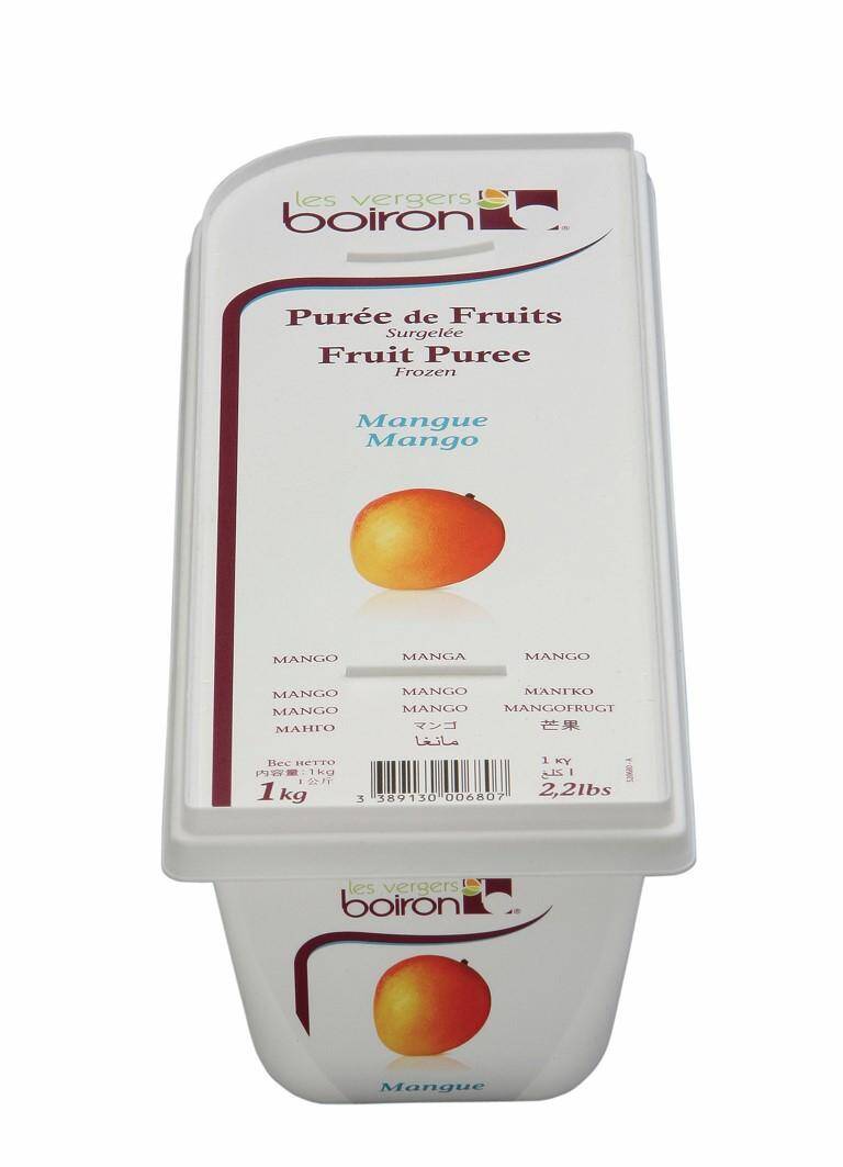 Mus mango b/c (19°Bx) mroż.1kg/6 Boiron e