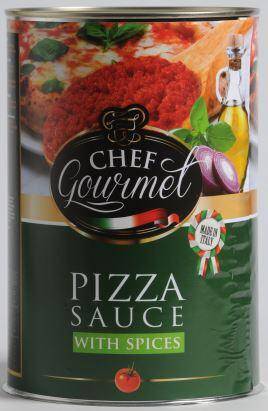 Pomidory sos Pizza Sauce (z przyprawami) 4,1kg/3 Chef Gourmet