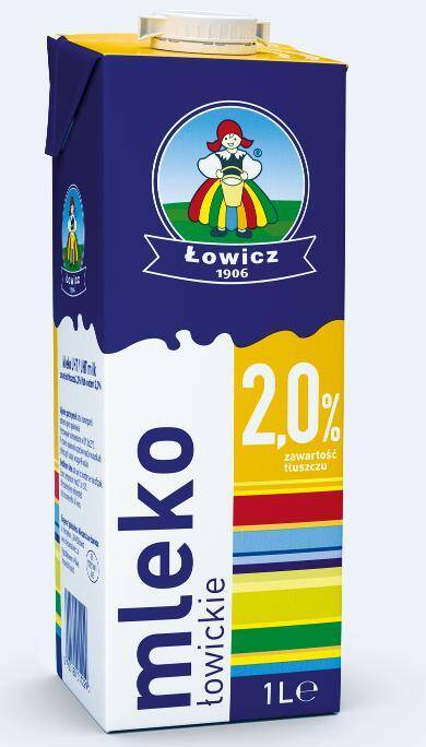 Mleko UHT 2% 1L/12 Łowicz