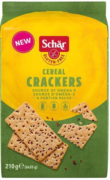 Ciastka Cereal Crackers 210g/5 Schar