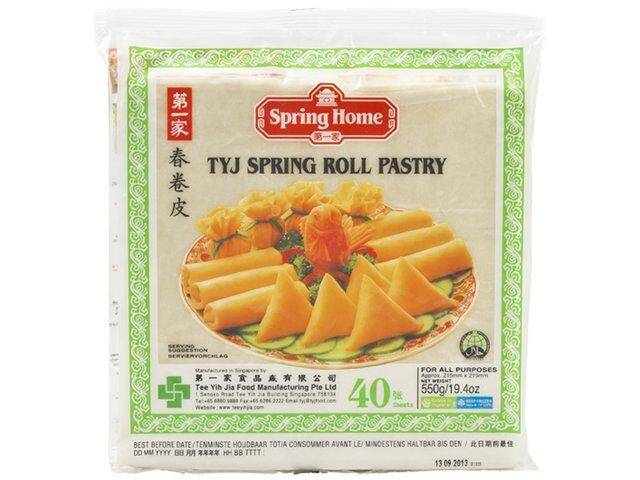 Ciasto Spring Roll 215mm,40szt, 550g/20 Spring Home p