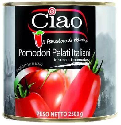 Pomidory Pelati 1,53kg, 2,5kg/6 Ciao (Zdjęcie 1)