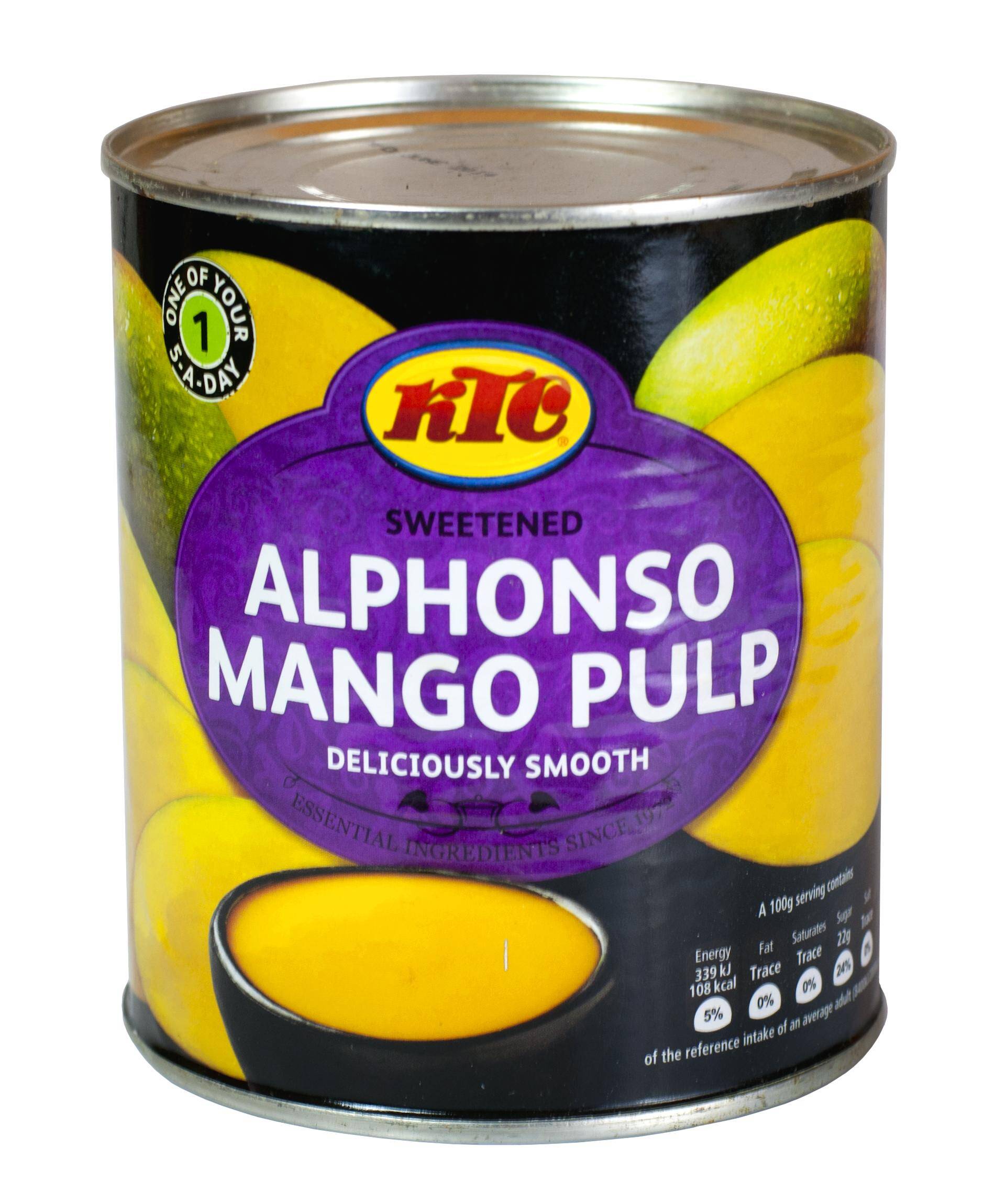 Mango pulpa Alphonso 850g/6 KTC e