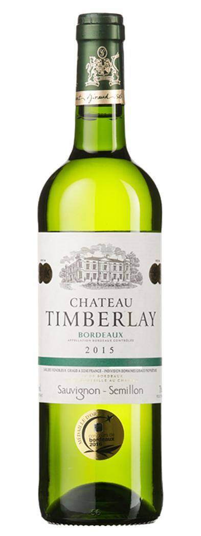 Wino fr. CHT Timberlay Bordeaux AOP 13,5% BW 750ml/6