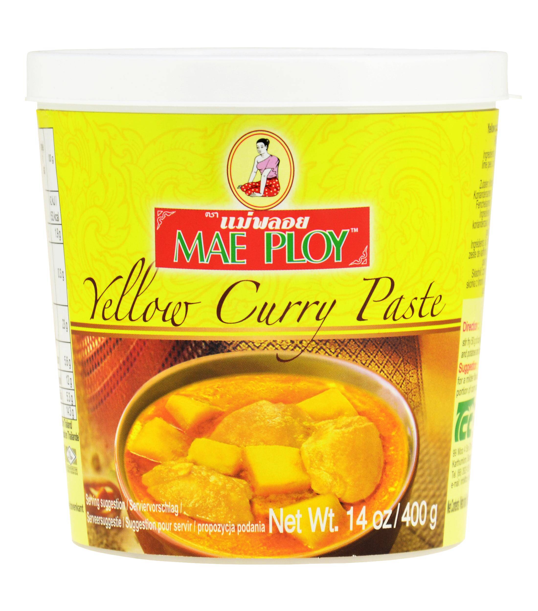 Pasta Curry Yellow 400g/24 Mae Ploy p