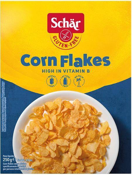 Corn Flakes (płatki śniad.), 250g/6 Schar