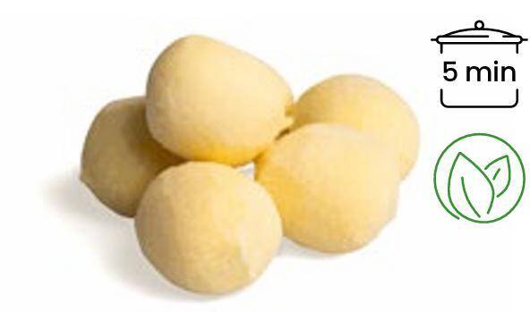 Gnocchi nadziewane kremem orzechowym wege.24g/szt, 3kg/krt mroż.Perino