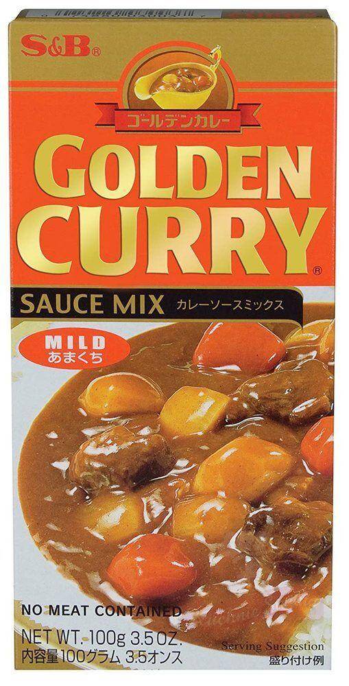 Golden Curry Mild S&B 100g/12 e*