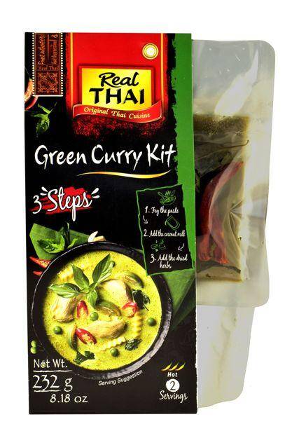 Green Curry zestaw 232g/6 RealThai