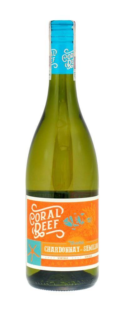 Wino Australia Coral Reef Chardonnay Semillon 12,5% BW 750ml/6 e (Zdjęcie 1)