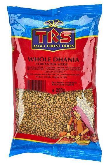 Kolendra ziarno (Coriander,Dhania) 250g/10 TRS