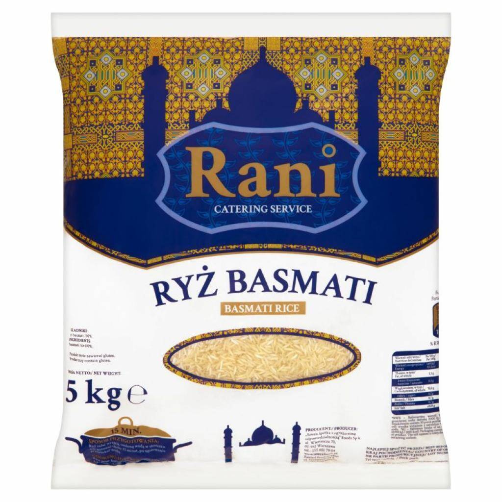 Ryż Basmati 5kg Rani