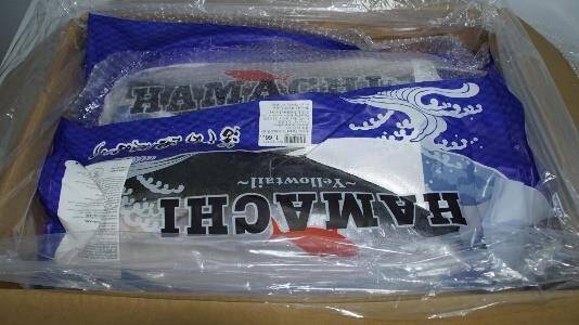Seriola (Hamachi) filet z/s 1,3/1,7kg mroż.kart ok.10,5kg e