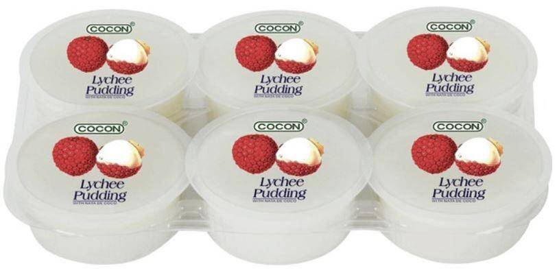 Lychee Pudding (6cups) 480g/16 Cocon pp