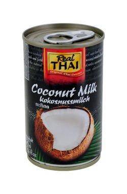 Kokosowe mleczko 85%/tł.19%,pusz.165ml/24 Real Thai