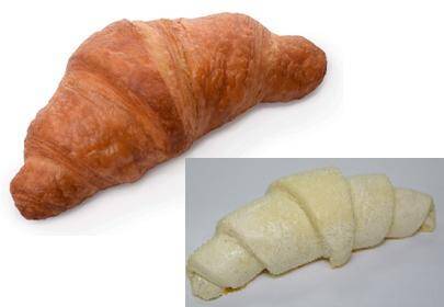 Croissant duży 110g surowy, 35szt/krt (kod 21603)