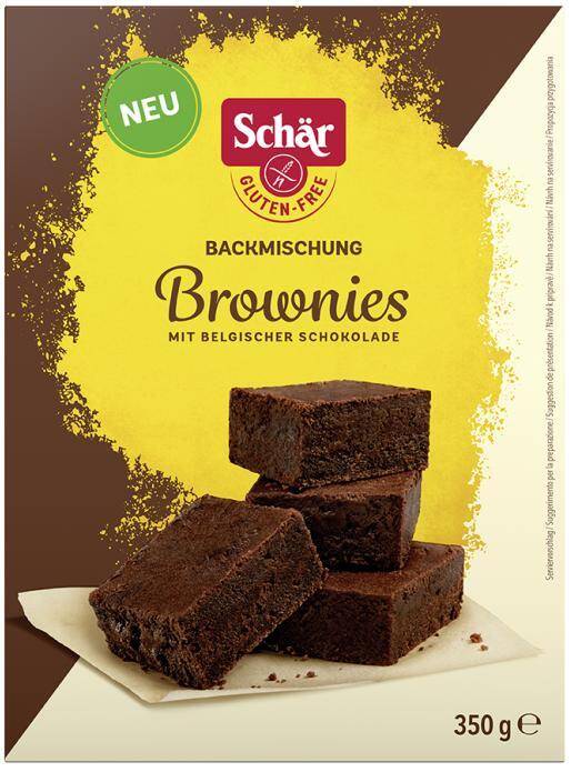 Brownie Mix 350g/7 Schar