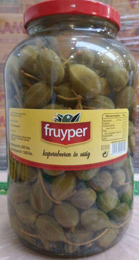 Kapary owoce z ogonkiem 1,8kg, maryn., 4kg/4 Fruyper ***