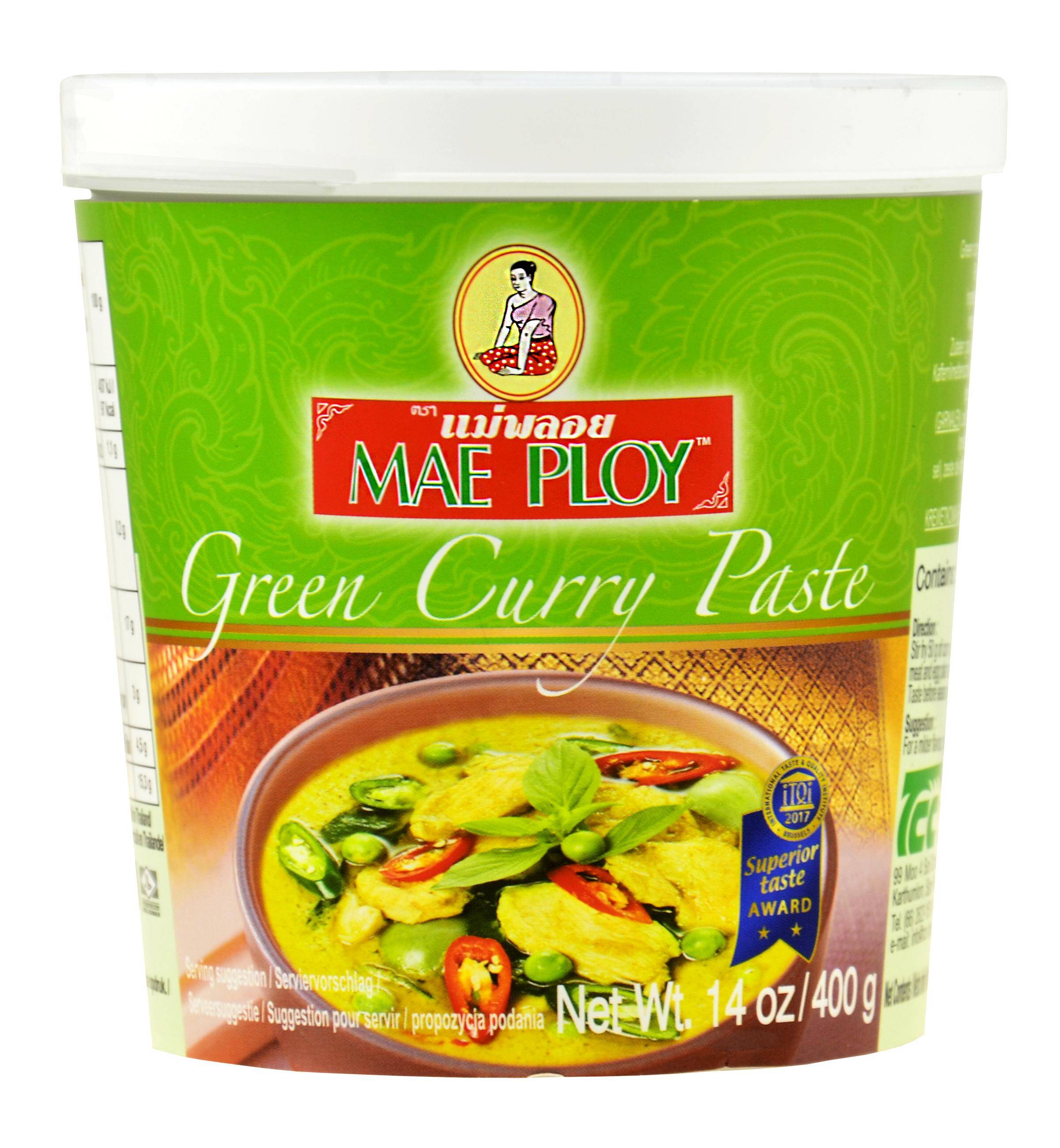 Pasta Curry Green 400g/24 Mae Ploy p (Zdjęcie 1)