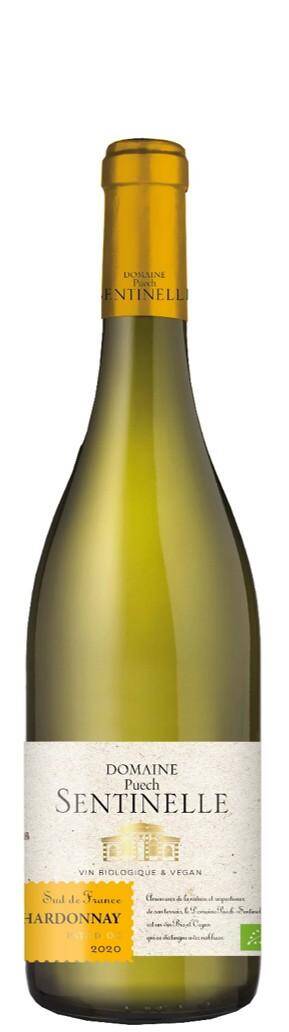 Wino fr. DM Puech Sentinelle Chardonnay EKO.13,5% BW 750ml/6 e