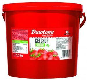 Ketchup łagodny wiaderko 5,5kg Dawtona