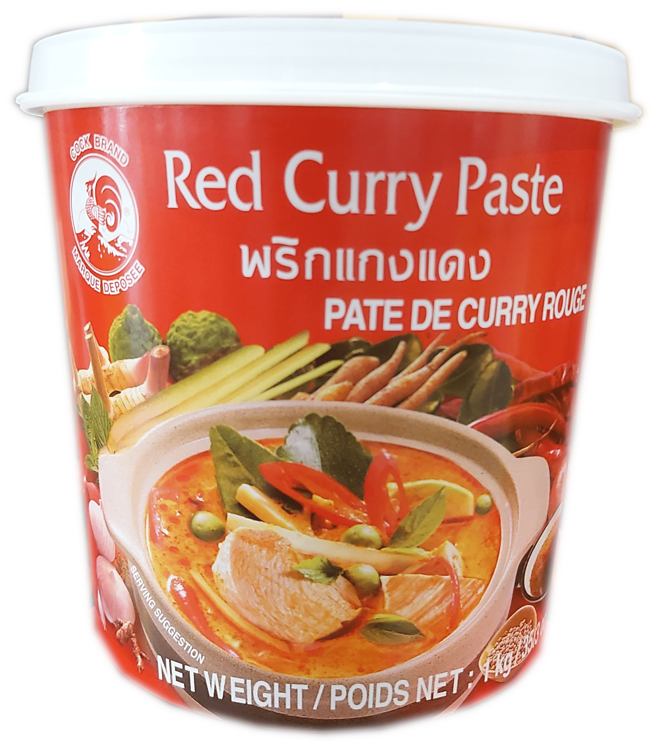 Pasta Curry Red 1kg/12 Cock