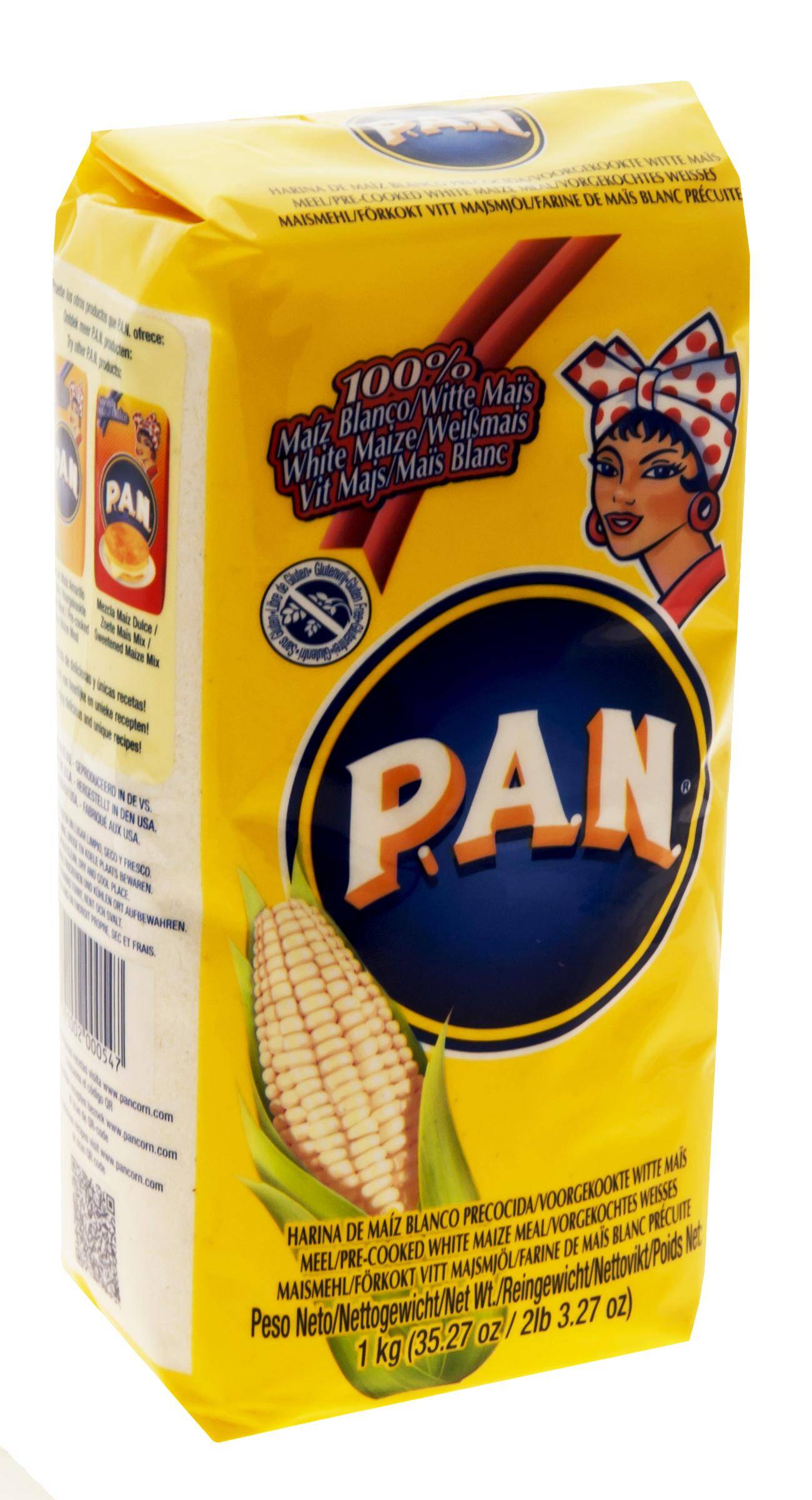 Mąka kukurydz. biała PAN 1kg/10 e