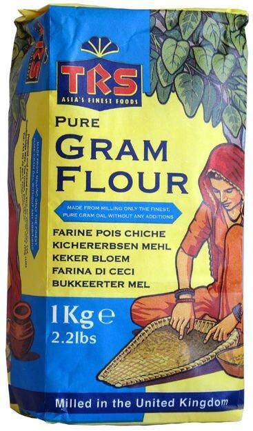 Mąka Gram Flour z cieciorki Gram 1kg/12 TRS