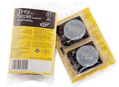Atrament z mątwy opak.(saszetka)2x4g, kartonik 25x8g Nortindal e