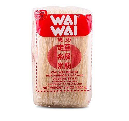 Makaron ryżowy nitki (cienkie) 400g/30 Wai Wai (3255)