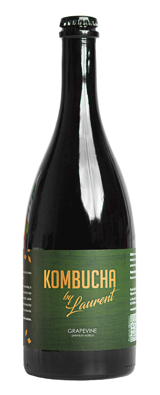Kombucha Grapevine 750ml/6 By Laurent