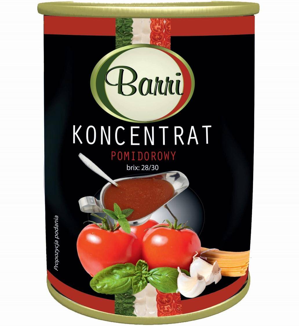 Pomidory koncentrat 30% puszka 4,5kg/3 Barri