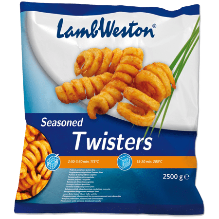 Frytki Twisters Seas.(sprężynki przypr.)2,5kg/4 LW D72