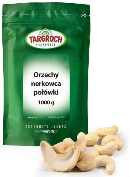Orzechy nerkowca połówki 1kg/13  Targroch
