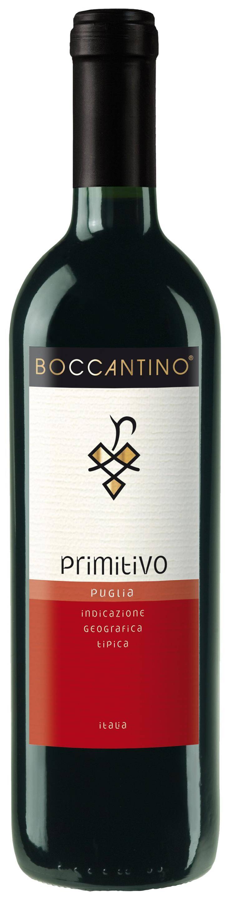 Wino włoskie SCH Boccantino Primitivo Puglia IGT 13% CPW 750ml/6