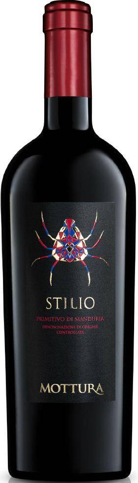 Wino włoskie Mottura Stilio Primitivo Manduria DOC 14,5% CW 750ml/6
