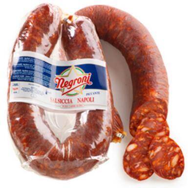 Salami Salsiccia Napoli Piccante ok.0,6kg Negroni***