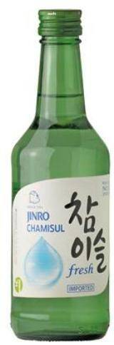 Soju Jinro Chamisul Fresh 16,5% 350ml/20