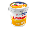 Śmietana kwaśna do zup 18%, 1kg/6 Piątnica