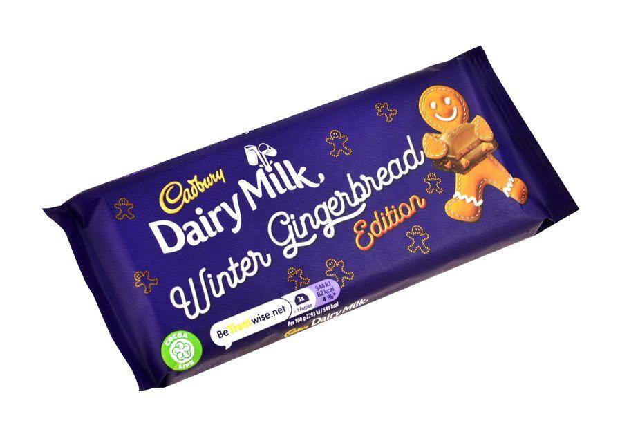 Cadbury Chocolate Winter Gingerbread 120g/17 e