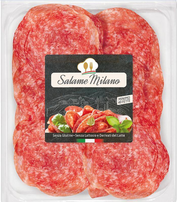 Salami Milano krojone, plastry 250g/8 Negroni