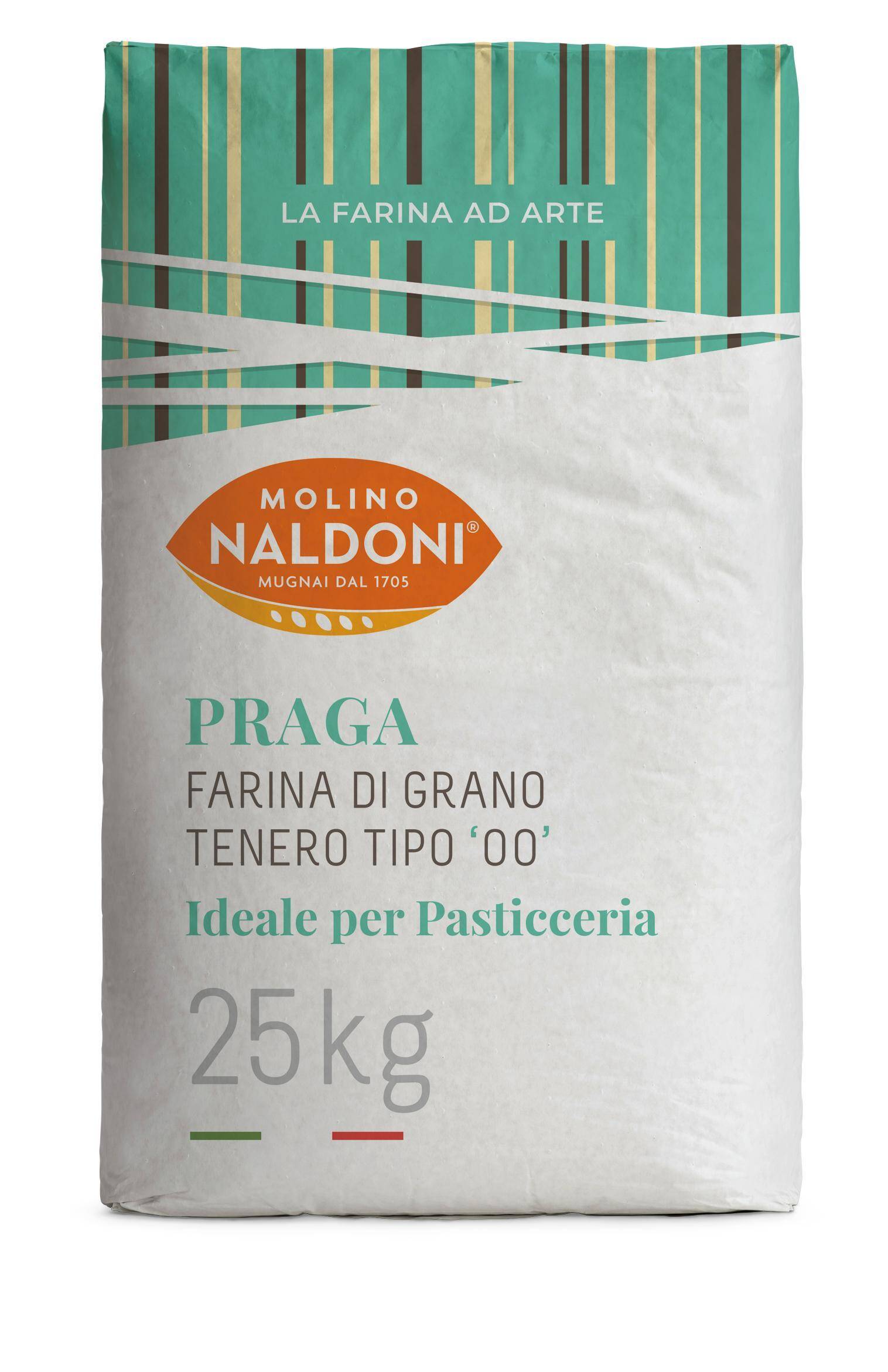 Mąka pszenna Praga, 25kg Naldoni