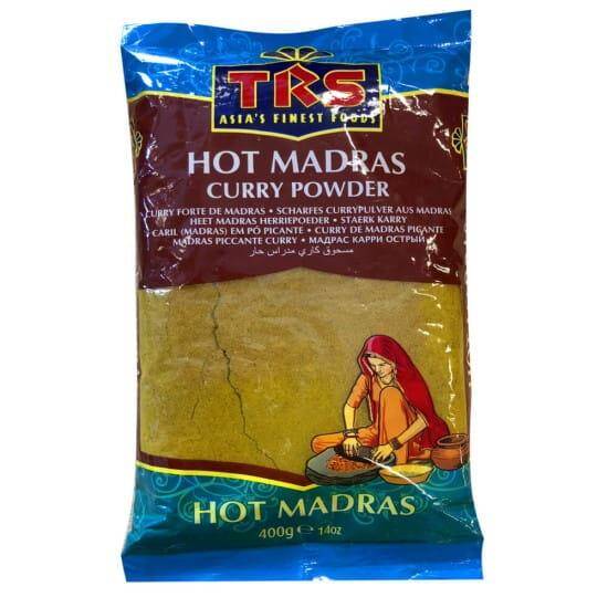 Curry Madras Hot powder 400g/10 TRS e
